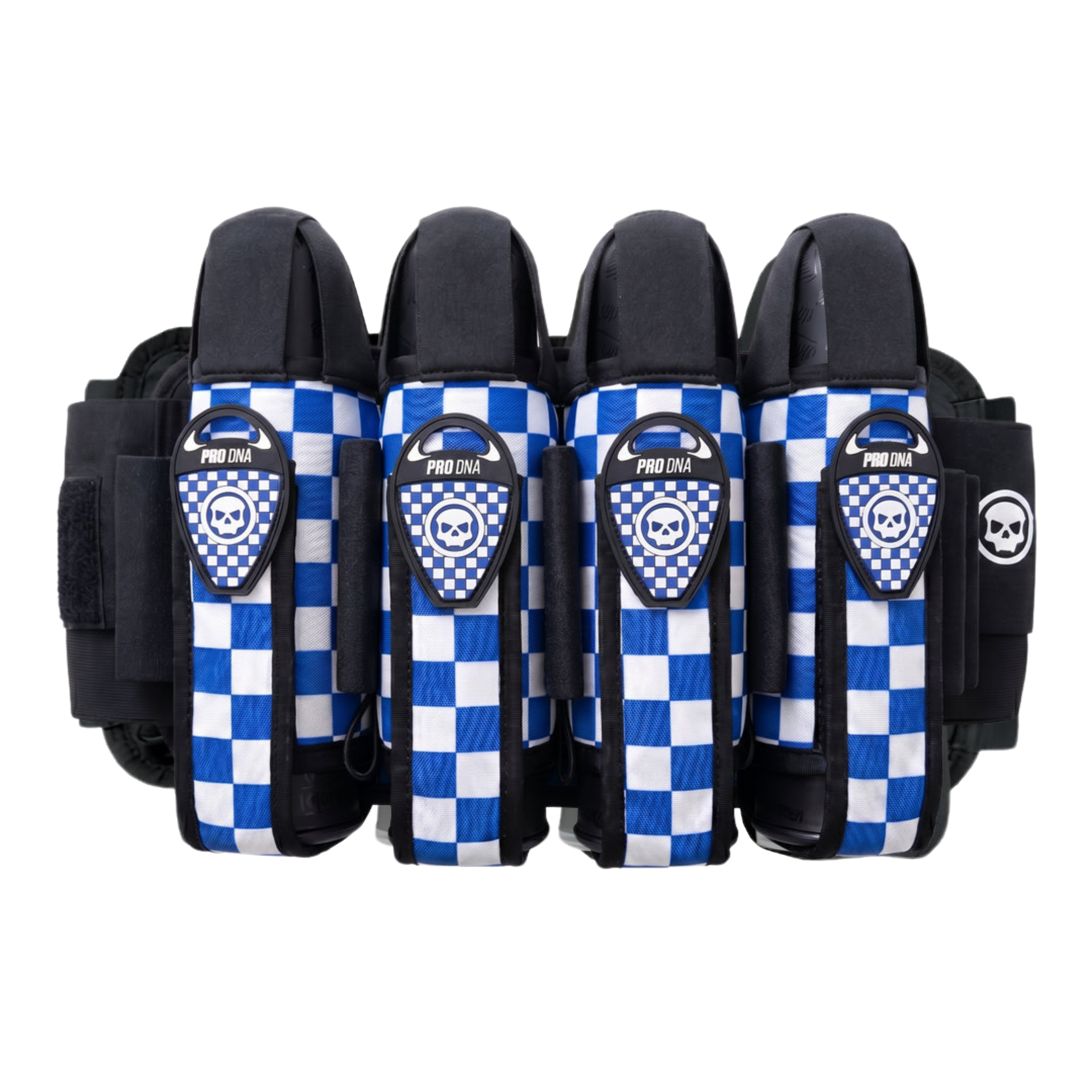PRO DNA™ LOCKDOWN HARNESS - CHECKERED BLUE (4+7 PODS)