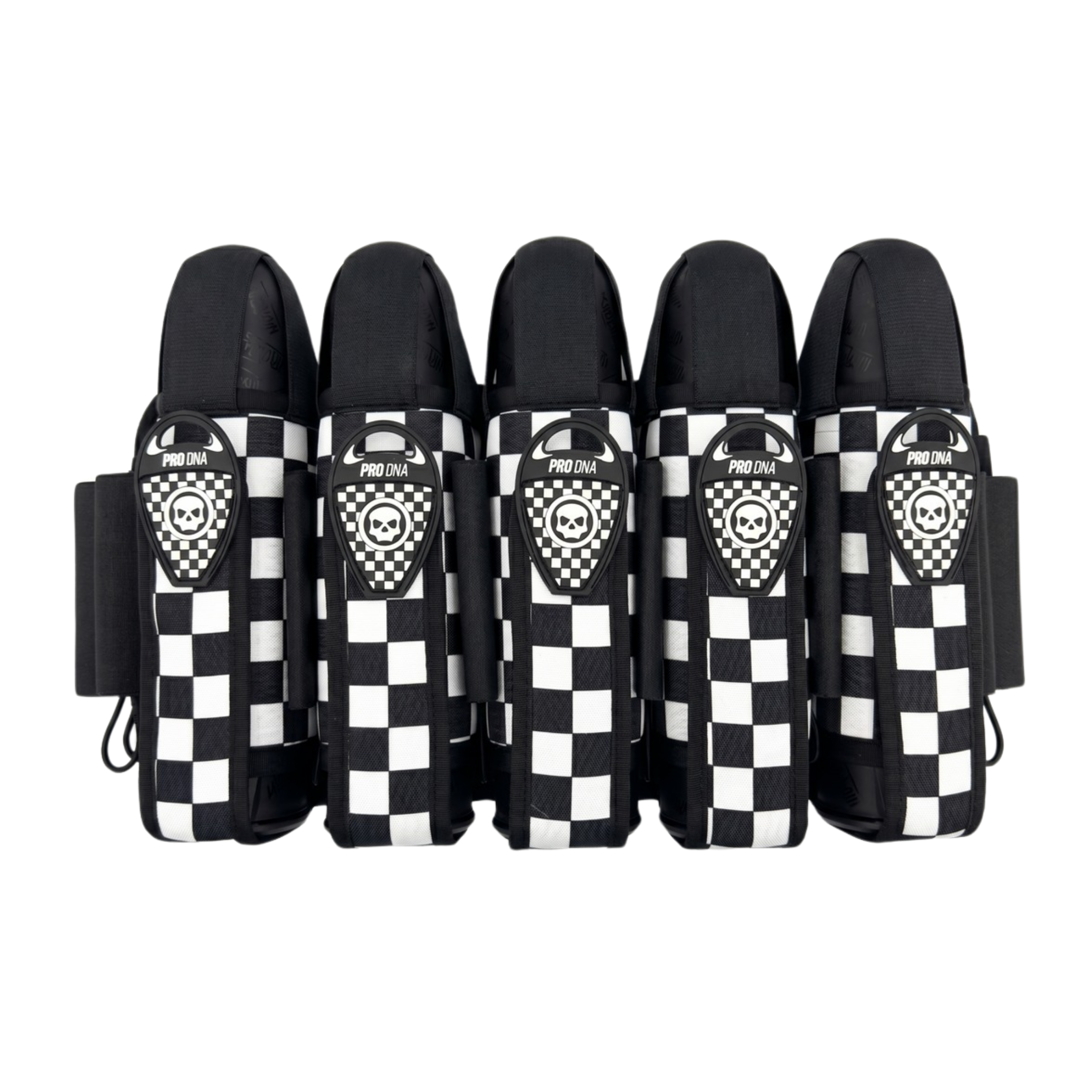PRO DNA™ LOCKDOWN HARNESS - CHECKERED WHITE (5+8 PODS)